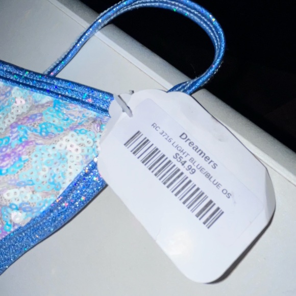 Sequin bikini rave/dancer top - Picture 4 of 4